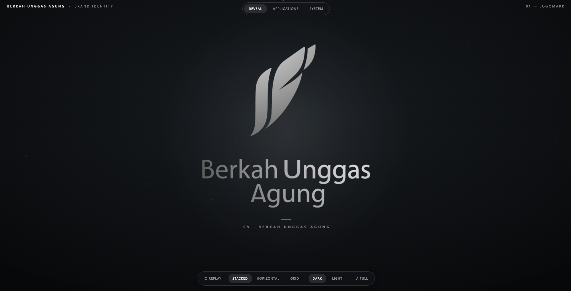 Logo CV. Berkah Unggas Agung